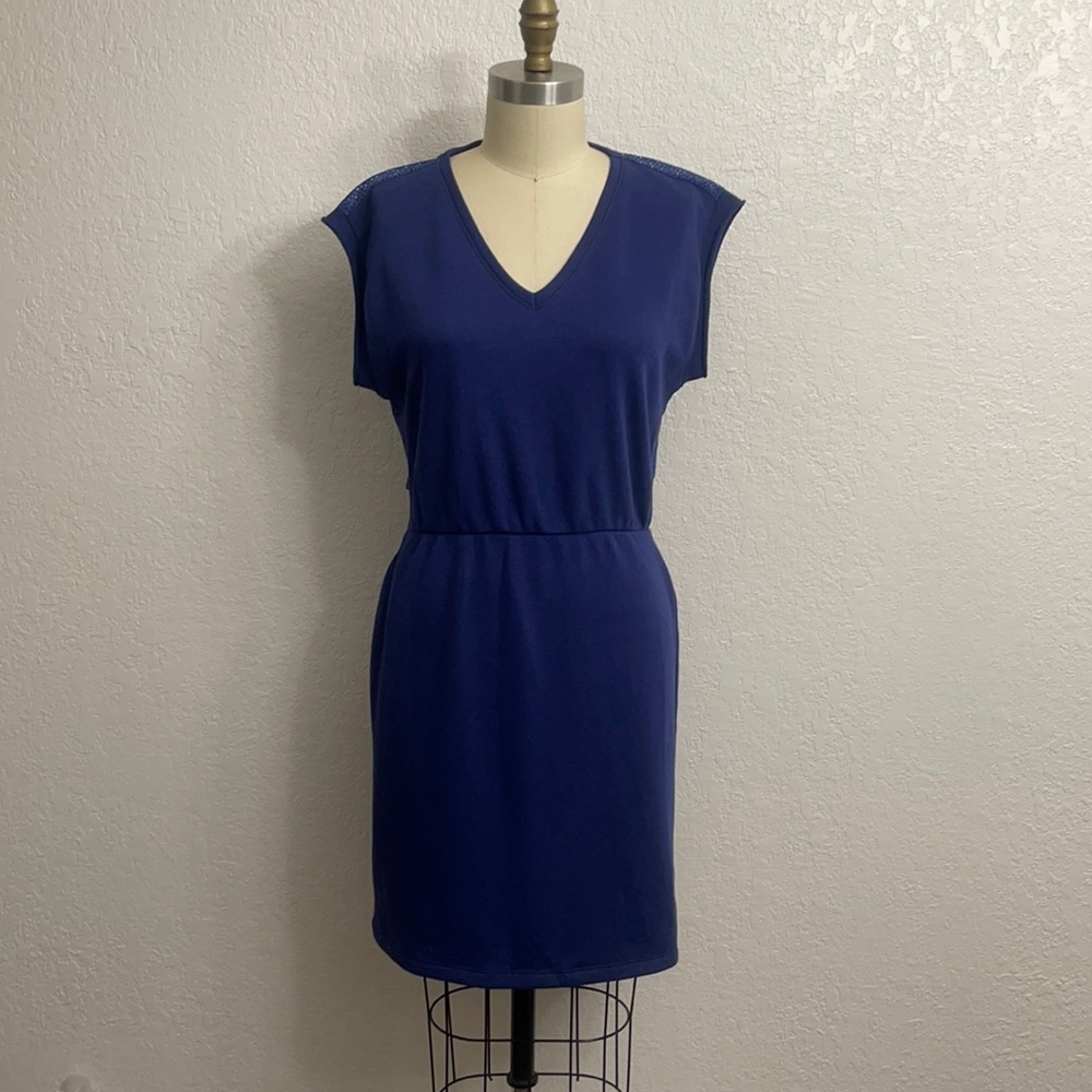 Venus Mesh Detail Dress Size S Brand New